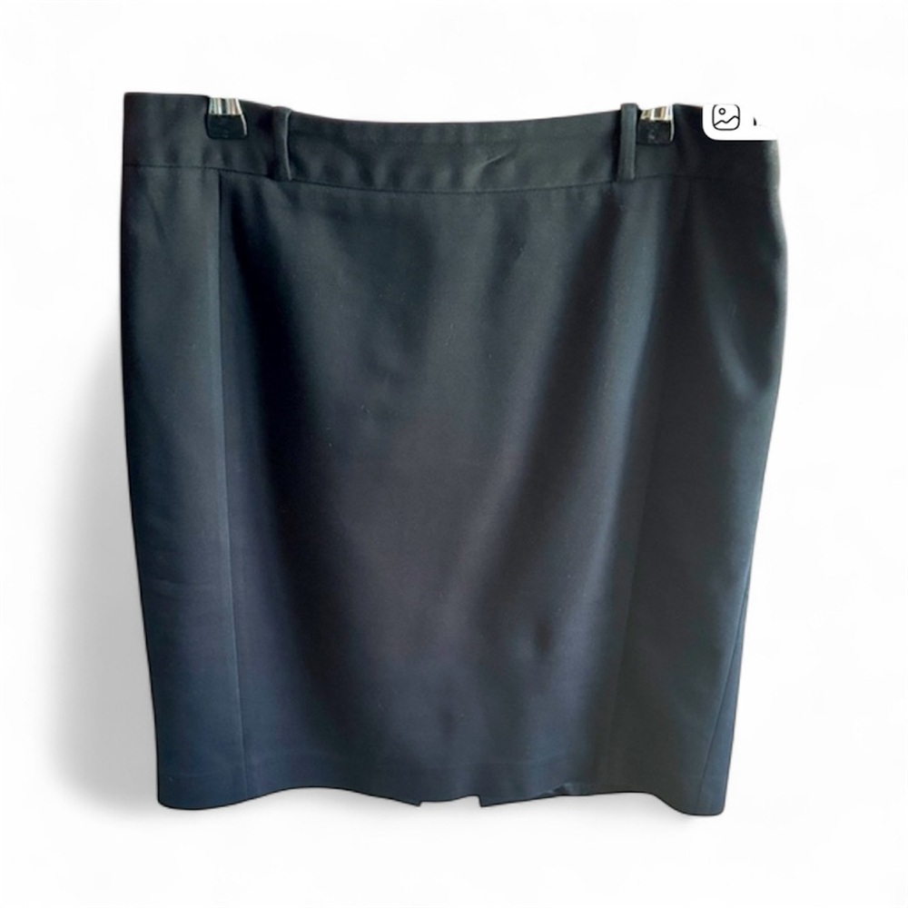 Covington Essentials Women’s Size 12 Classic Black Pencil MIDI Work Wear Skirt